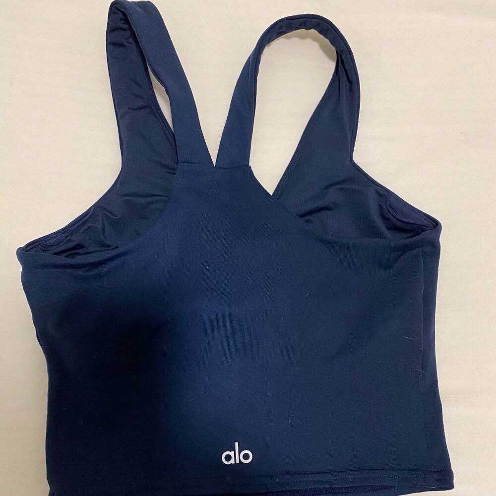 ALO Airbrush Real Bra Navy XS